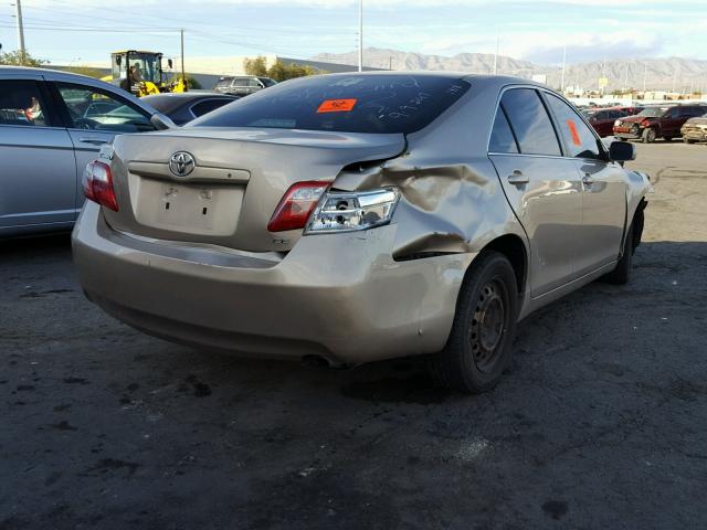 JTNBE46K073127958 - 2007 TOYOTA CAMRY NEW TAN photo 4