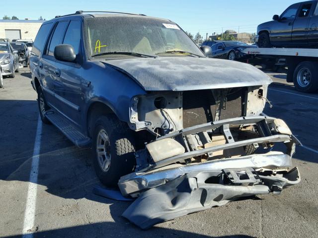 1FMRU15W51LA24899 - 2001 FORD EXPEDITION BLUE photo 1