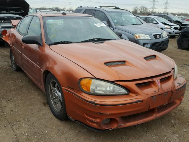 1G2NV52E13C327351 - 2003 PONTIAC GRAND AM G ORANGE photo 1