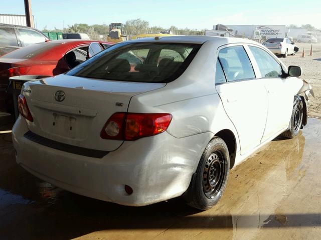 JTDBL40EX99031154 - 2009 TOYOTA COROLLA BA WHITE photo 4