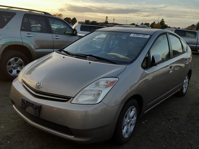 JTDKB20U253007734 - 2005 TOYOTA PRIUS TAN photo 2