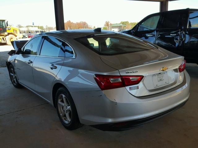 1G1ZB5ST8GF315991 - 2016 CHEVROLET MALIBU LS SILVER photo 3