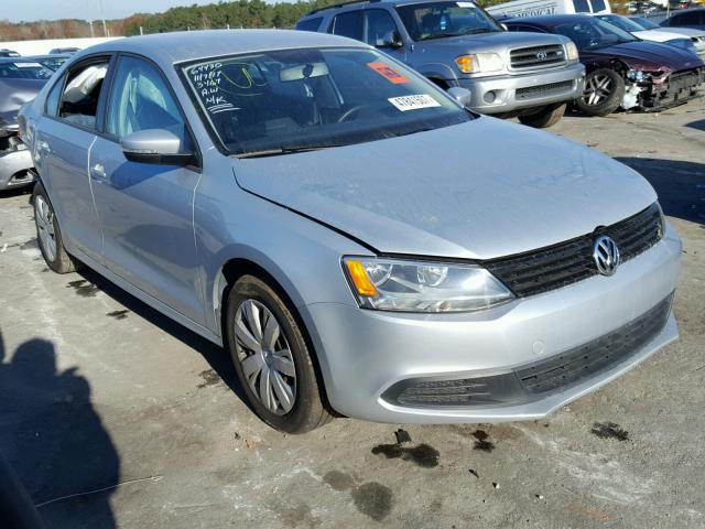 3VWD17AJ4EM213467 - 2014 VOLKSWAGEN JETTA SE SILVER photo 1