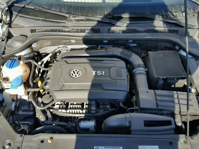 3VWD17AJ4EM213467 - 2014 VOLKSWAGEN JETTA SE SILVER photo 7