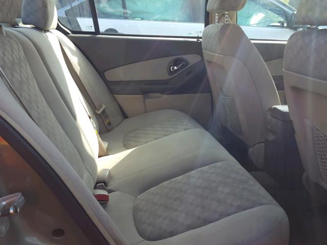 1G1ZT54864F127214 - 2004 CHEVROLET MALIBU LS მწვანე ფოტო 6