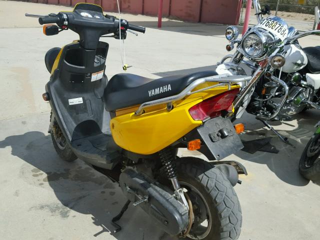 LPRSA20A63A208421 - 2003 YAMAHA YW50 AP ZU YELLOW photo 3