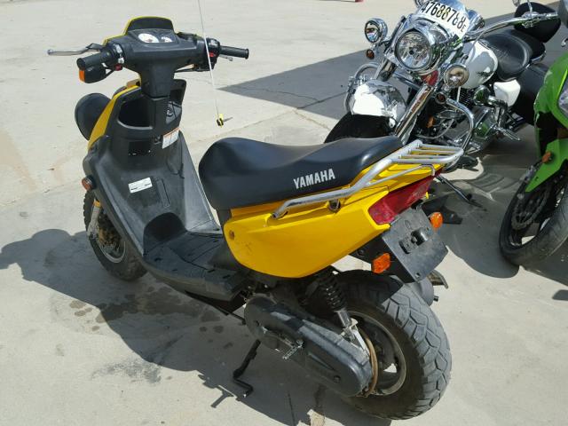 LPRSA20A63A208421 - 2003 YAMAHA YW50 AP ZU YELLOW photo 5