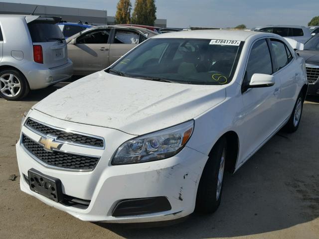 1G11C5SAXDF311445 - 2013 CHEVROLET MALIBU 1LT WHITE photo 2