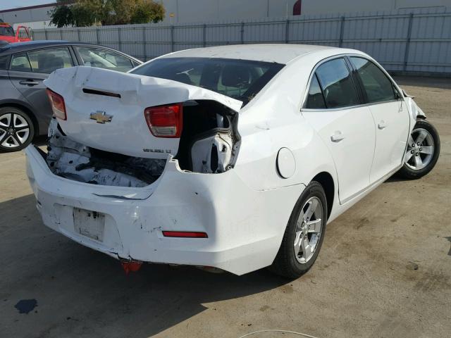 1G11C5SAXDF311445 - 2013 CHEVROLET MALIBU 1LT WHITE photo 4