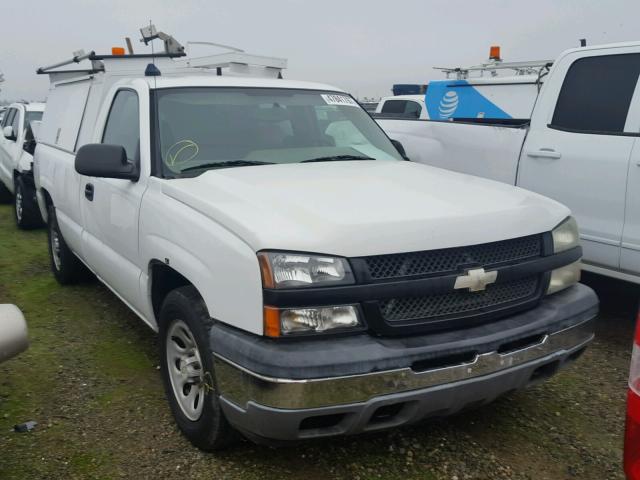 1GCEC14X27Z145461 - 2007 CHEVROLET SILVERADO WHITE photo 1