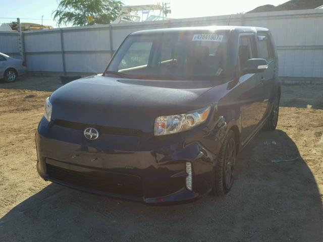 JTLZE4FE5FJ079370 - 2015 TOYOTA SCION XB BLUE photo 2