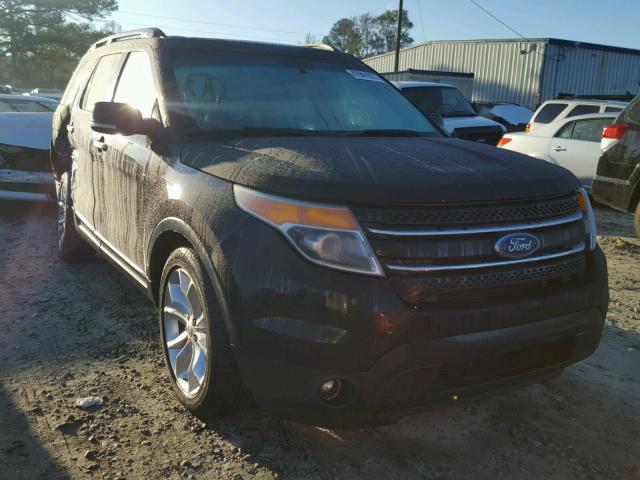 1FM5K7F82DGB11809 - 2013 FORD EXPLORER L BROWN photo 1