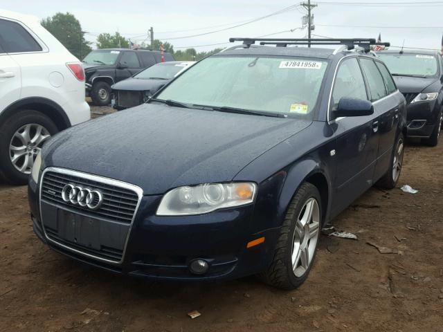 WAUKF78E37A217835 - 2007 AUDI A4 2.0T AV BLUE photo 2