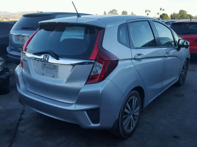 3HGGK5H82FM769428 - 2015 HONDA FIT EX SILVER photo 4