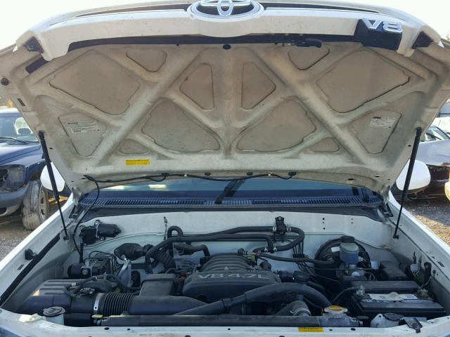 5TDZT38AX6S270209 - 2006 TOYOTA SEQUOIA LI WHITE photo 7