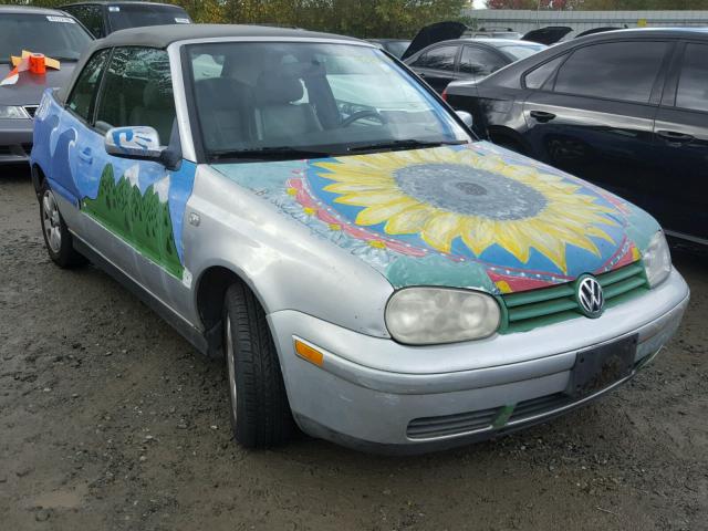 3VWDC21V82M806311 - 2002 VOLKSWAGEN CABRIO GLX 银色 照片 1