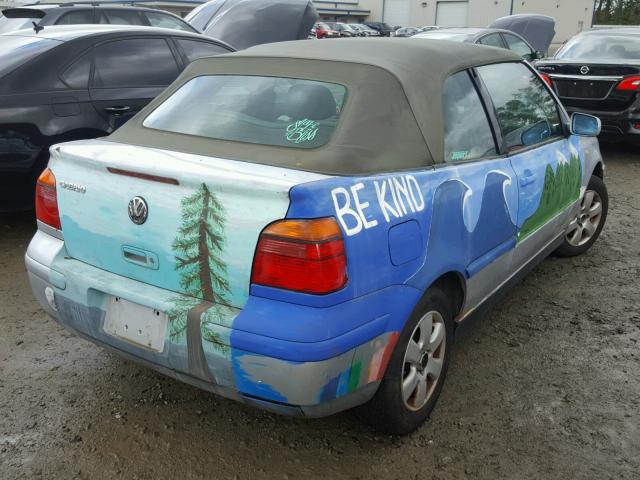 3VWDC21V82M806311 - 2002 VOLKSWAGEN CABRIO GLX 银色 照片 4