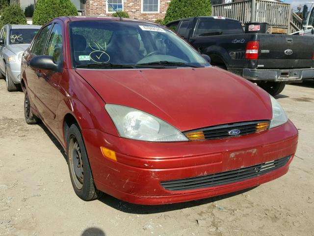 1FAFP34384W121153 - 2004 FORD FOCUS SE C RED photo 1