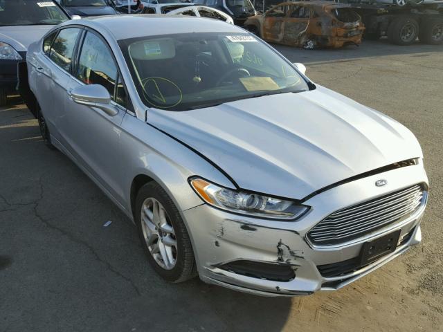 3FA6P0H77GR316065 - 2016 FORD FUSION SE SILVER photo 1