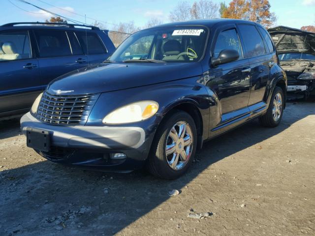 3C8FY68B82T386604 - 2002 CHRYSLER PT CRUISER BLUE photo 2