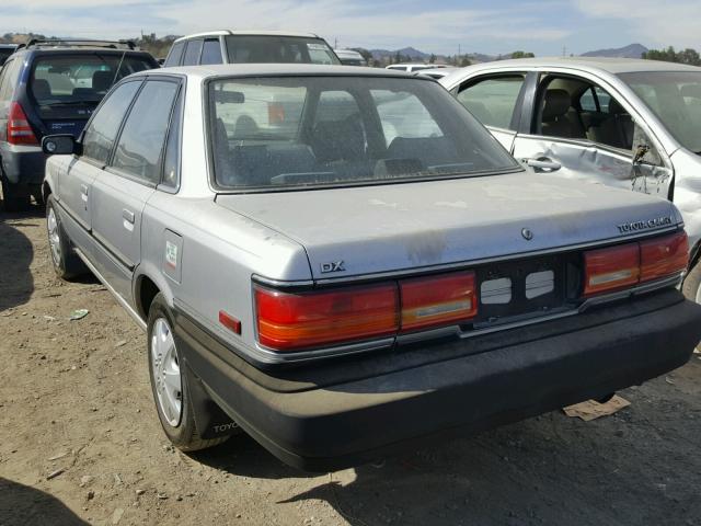 JT2SV21E3L3427121 - 1990 TOYOTA CAMRY DLX GRAY photo 3