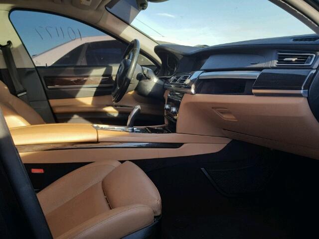 WBAKC8C5XCC436554 - 2012 BMW 7 SERIES GREEN photo 5