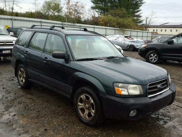 JF1SG63614H717432 - 2004 SUBARU FORESTER 2 GREEN photo 1