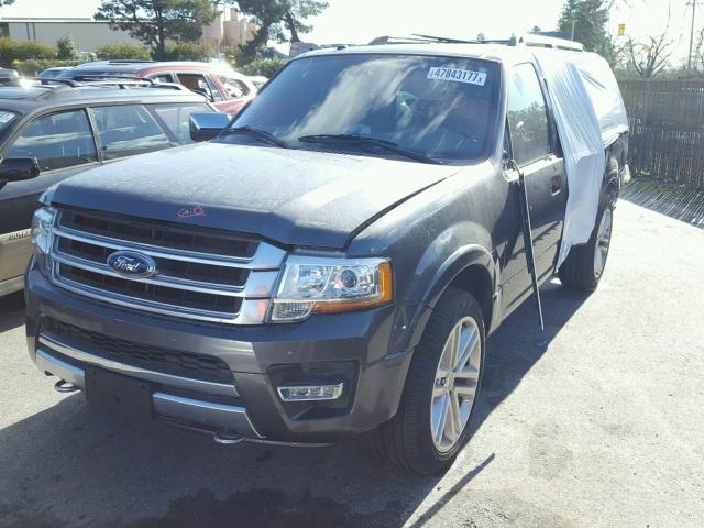 1FMJK1MT8HEA45111 - 2017 FORD EXPEDITION GRAY photo 2