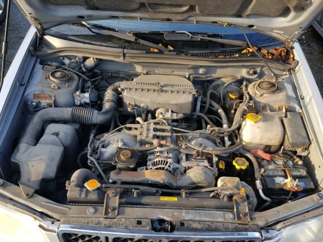 JF1SF65652H703661 - 2002 SUBARU FORESTER S SILVER photo 7