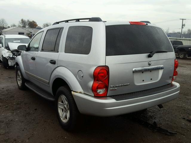 1D4HB48D04F195504 - 2004 DODGE DURANGO SL SILVER photo 3