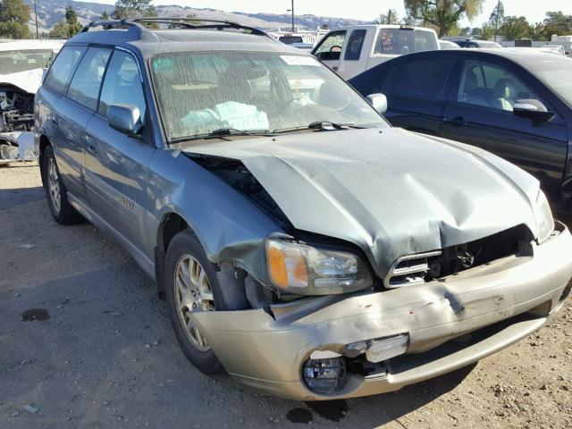 4S3BH896317643040 - 2001 SUBARU LEGACY OUT GREEN photo 1