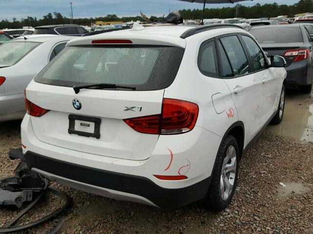 WBAVM1C56FVW57594 - 2015 BMW X1 SDRIVE2 WHITE photo 4