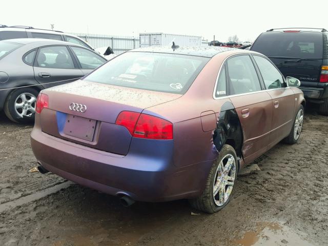 WAUDF78E57A180487 - 2007 AUDI A4 2.0T QU TWO TONE photo 4