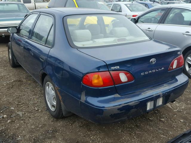 1NXBR12EXXZ253886 - 1999 TOYOTA COROLLA VE TEAL photo 3