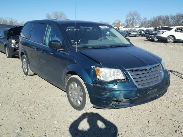 2A8HR44E79R656343 - 2009 CHRYSLER TOWN & COU GREEN photo 1