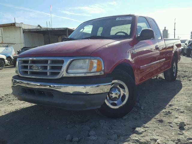 1FTRX17213NB28710 - 2003 FORD F150 RED photo 2