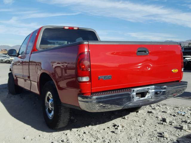 1FTRX17213NB28710 - 2003 FORD F150 RED photo 3