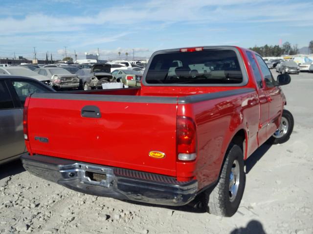 1FTRX17213NB28710 - 2003 FORD F150 RED photo 4