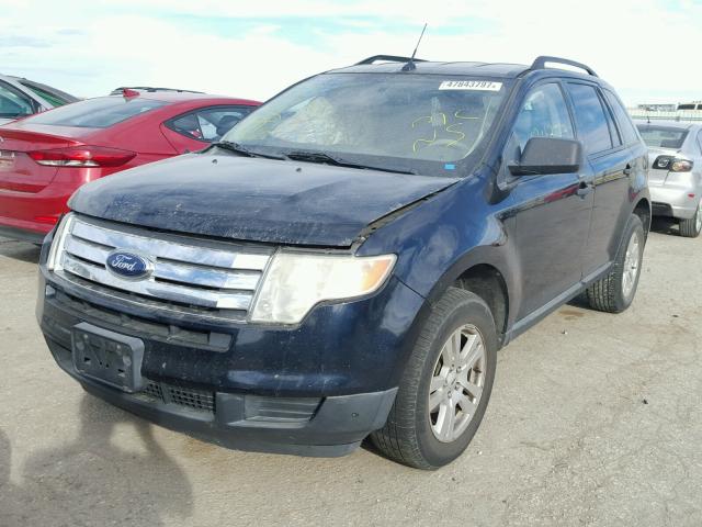 2FMDK36C18BB24508 - 2008 FORD EDGE SE BLUE photo 2