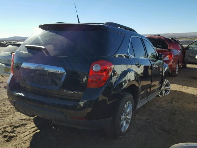 2CNFLEEW0A6343827 - 2010 CHEVROLET EQUINOX LT BLACK photo 4