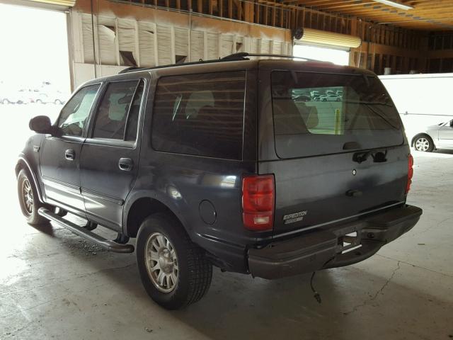 1FMRU15W21LA32930 - 2001 FORD EXPEDITION BLACK photo 3