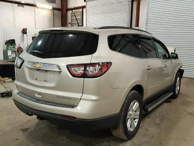 1GNKRGKDXEJ160449 - 2014 CHEVROLET TRAVERSE L TAN photo 4