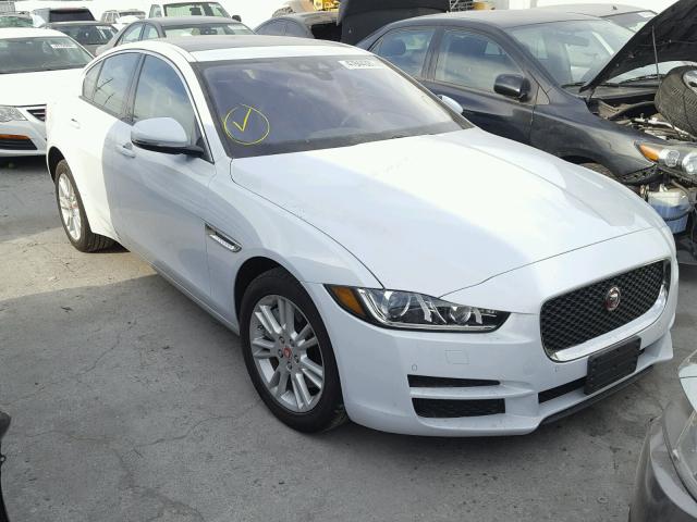 SAJAD4BG2HA958333 - 2017 JAGUAR XE PREMIUM WHITE photo 1