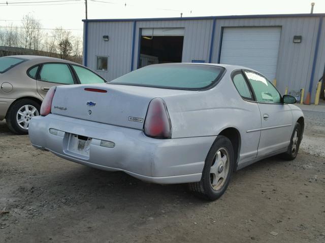 2G1WW12E949299189 - 2004 CHEVROLET MONTE CARL 银色 照片 4