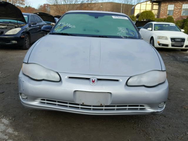 2G1WW12E949299189 - 2004 CHEVROLET MONTE CARL 银色 照片 9