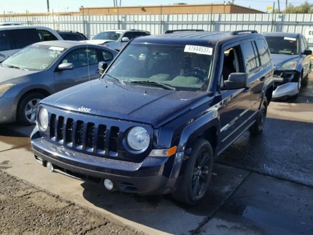 1C4NJPBA3GD562186 - 2016 JEEP PATRIOT SP BLUE photo 2