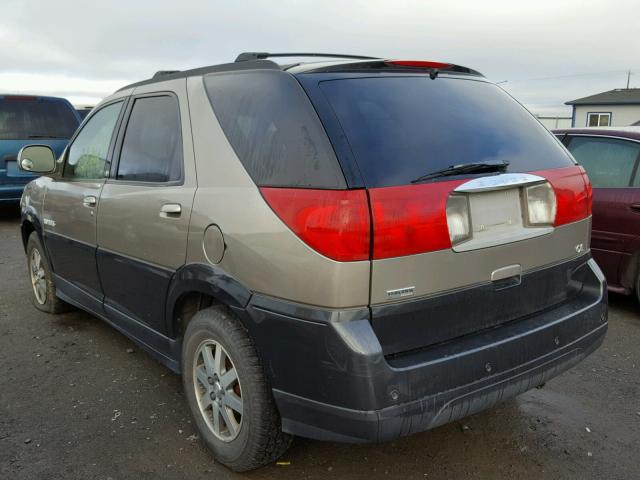 3G5DB03E42S549030 - 2002 BUICK RENDEZVOUS TAN photo 3