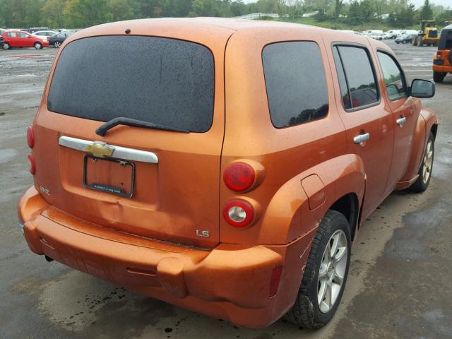 3GNDA13D26S614222 - 2006 CHEVROLET HHR LS ნარინჯისფერი ფოტო 4