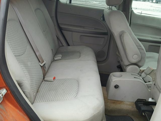 3GNDA13D26S614222 - 2006 CHEVROLET HHR LS ნარინჯისფერი ფოტო 6