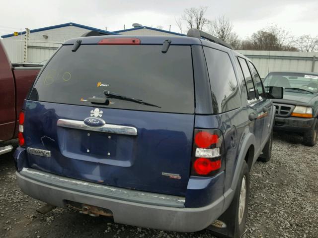 1FMEU73E96UA44425 - 2006 FORD EXPLORER X BLUE photo 4